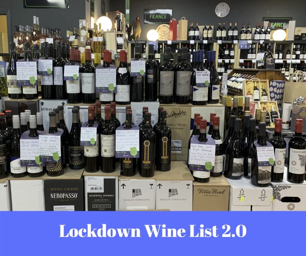 Lockdown Wine List 2.0 from Ann et Vin