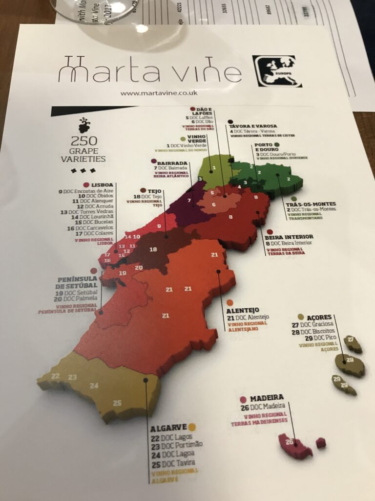 Portuguese wine tasting with Marta Vine at Ann Et Vin