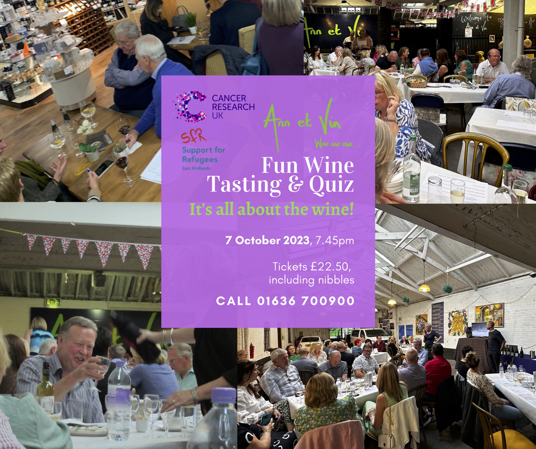 Fine Wine Tasting and Quiz at Ann et Vin in Newark