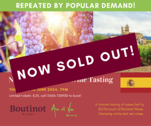 SOLD OUT Spanish Wine Tasting at Ann et Vin