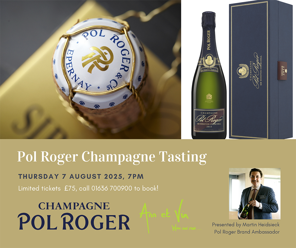 Pol Roger Champagne Wine Tasting at Ann Et Vin